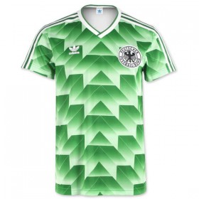 Günstige Fußballtrikots Deutschland Retro Auswärtstrikot 1990